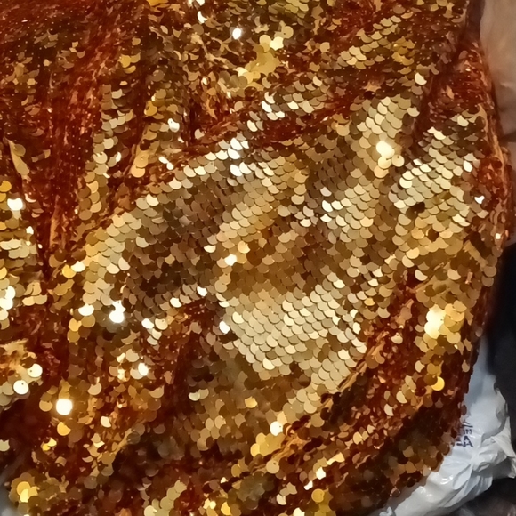 #10❤️ PERIODT TWIST FRONT SEQUIN TOP - PATRICK STARRR X FTF - Picture 5 of 8